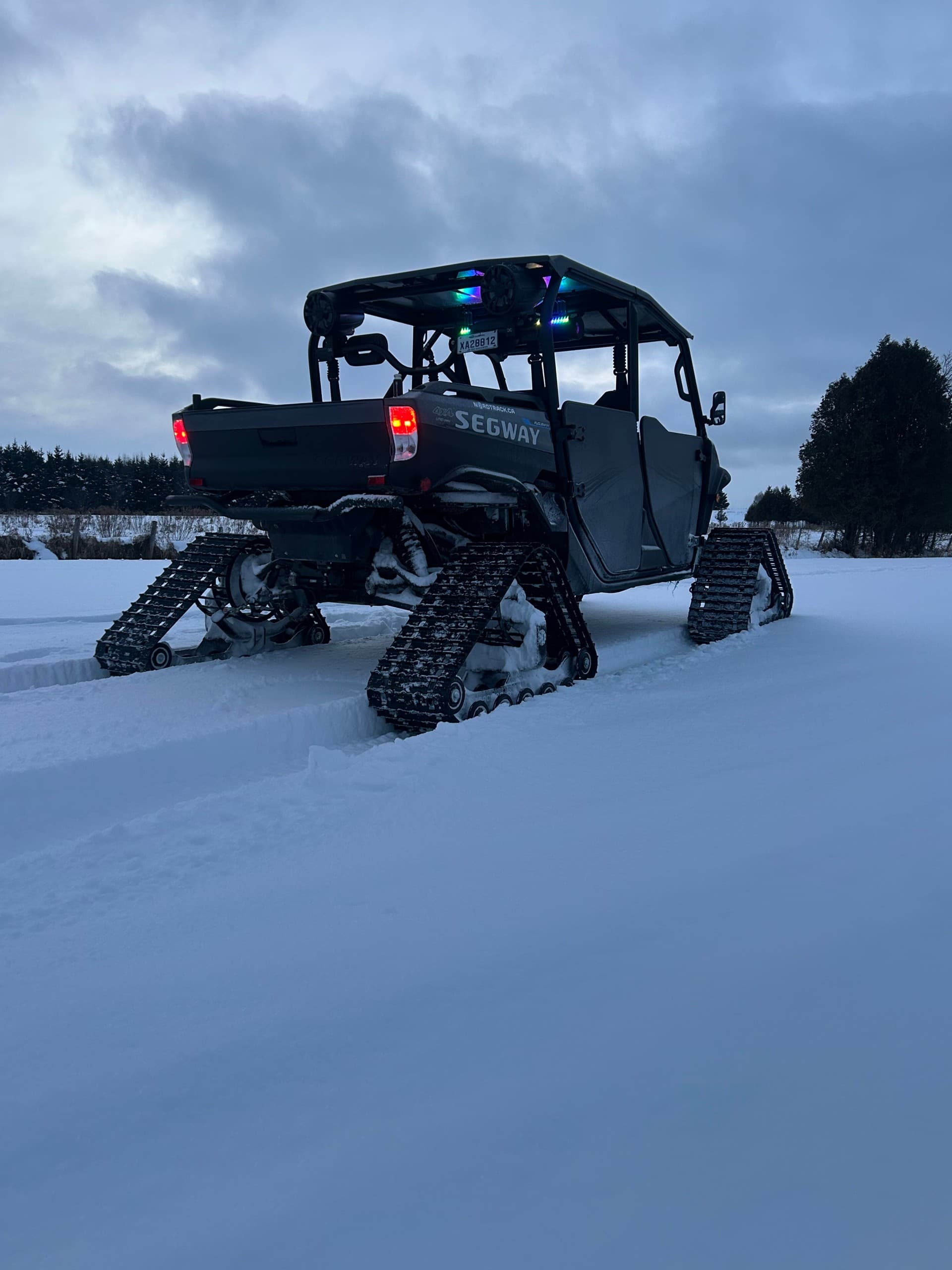 NordTrack UTV en action